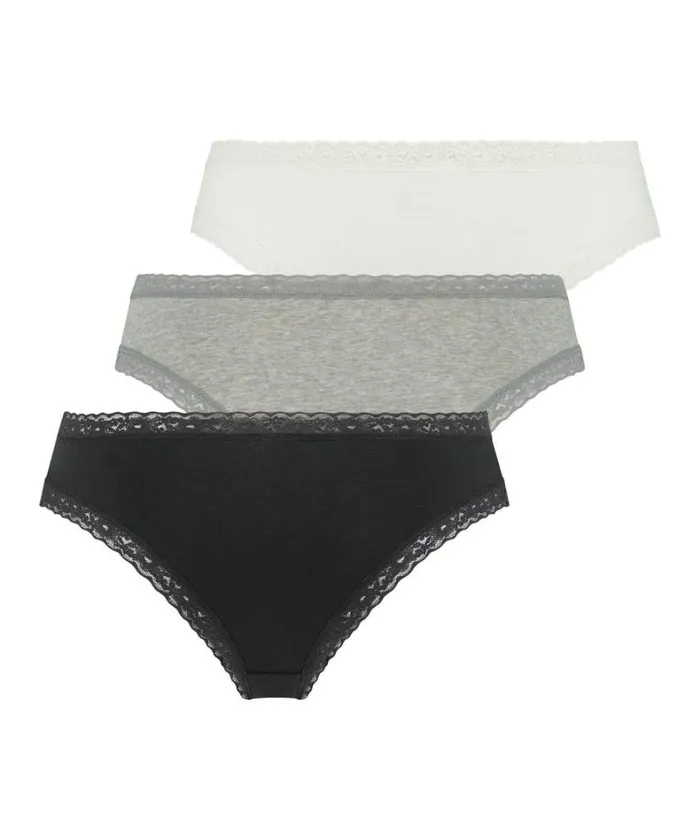 Hunkemller Classics Brazilians 3pack 8211 Black Black 8211 Women Hunkemller Classics Brazilians 3pack 8211 Black Black 8211 Women