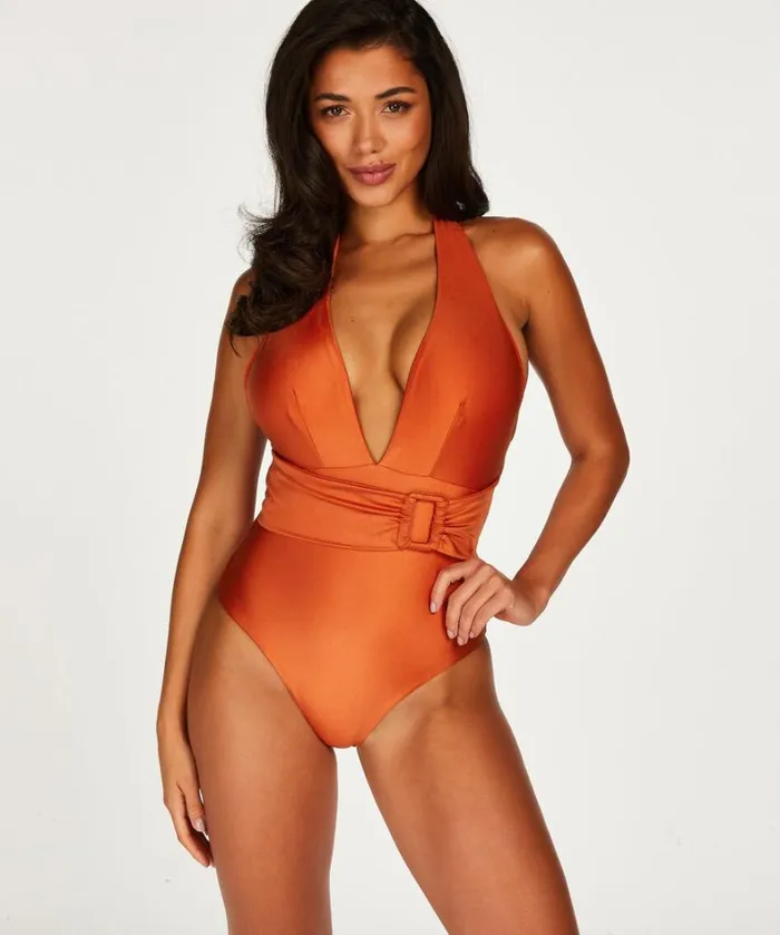 Hunkemller Corfu Swimsuit 8211 Orange 8211 Women