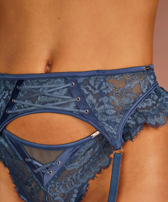 Hunkemller Daan Suspenders 8211 Blue Blue 8211 Women Hunkemller Daan Suspenders 8211 Blue Blue 8211 Women