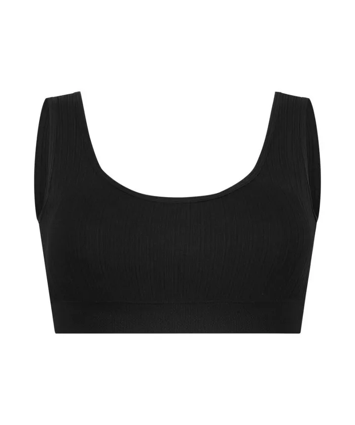 Hunkemller Dianne Scoop Bralette 8211 Black Black 8211 Women