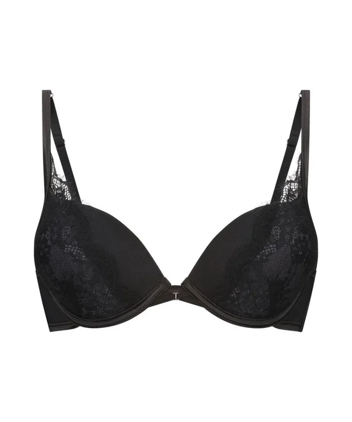 Hunkemller Elissa Padded Maximizer Underwired Bra 8211 Black 8211 Women Hunkemller Elissa Padded Maximizer Underwired Bra 8211 Black 8211 Women