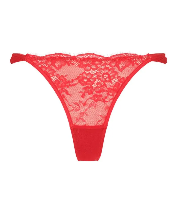 Hunkemller Elissa Thong 8211 Red Red 8211 Women Hunkemller Elissa Thong 8211 Red Red 8211 Women
