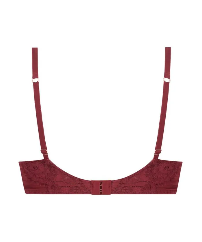 Hunkemller Hannako Padded Underwired Bra 8211 Red Red 8211 Women Hunkemller Hannako Padded Underwired Bra 8211 Red Red 8211 Women