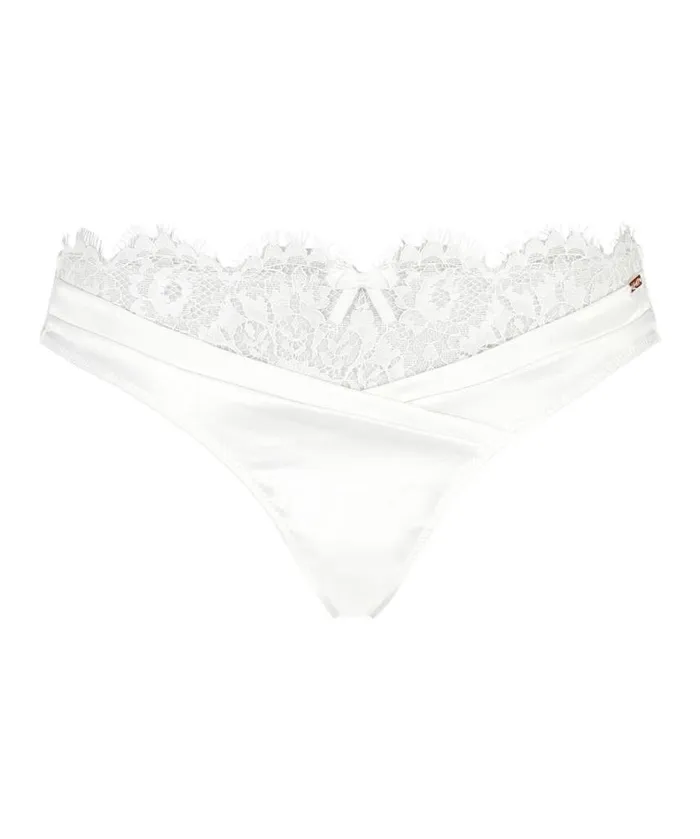 Hunkemller Hannako Thong 8211 White White 8211 Women Hunkemller Hannako Thong 8211 White White 8211 Women
