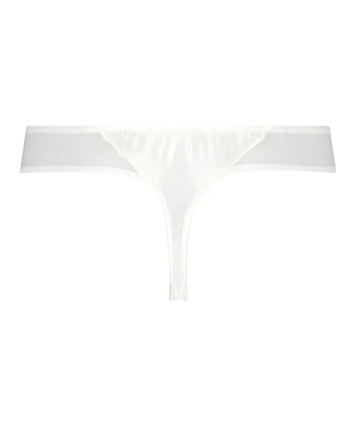 Hunkemller Hannako Thong 8211 White White 8211 Women Hunkemller Hannako Thong 8211 White White 8211 Women
