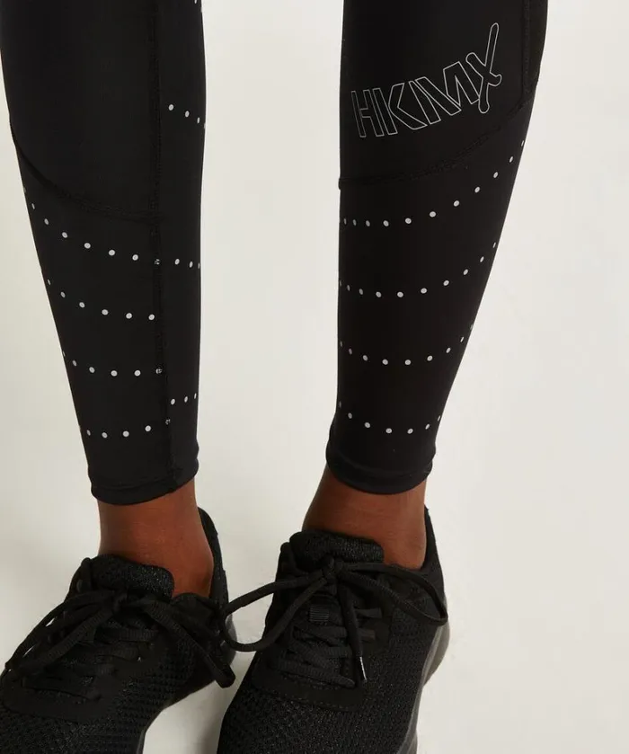 Hunkemller HKMX Run Baby Run Regular Waist Leggings 8211 Black Black 8211 Women
