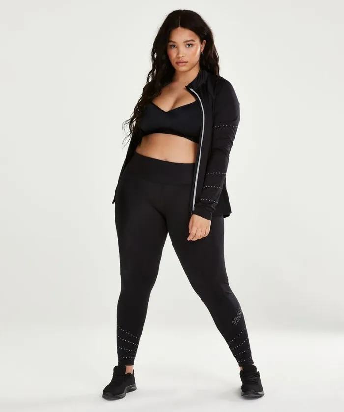 Hunkemller HKMX Run Baby Run Regular Waist Leggings 8211 Black Black 8211 Women