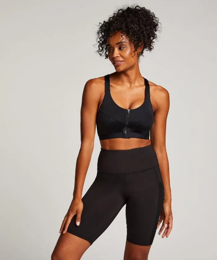 Hunkemller HKMX Sports Bra The Pro Level 3 8211 Black Black 8211 Women