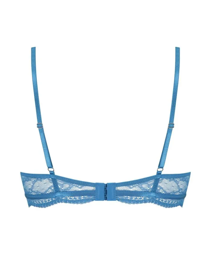 Hunkemller Isabelle Nonpadded Underwired Bra 8211 Blue Blue 8211 Women Hunkemller Isabelle Nonpadded Underwired Bra 8211 Blue Blue 8211 Women