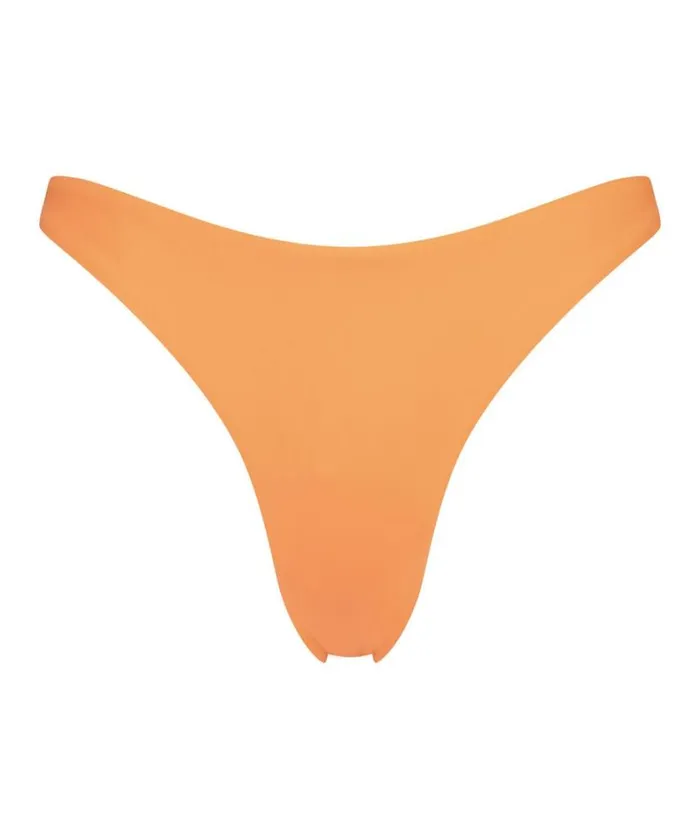 Hunkemller Juicy High Leg Bikini Bottoms 8211 Orange Orange 8211 Women Hunkemller Juicy High Leg Bikini Bottoms 8211 Orange Orange 8211 Women