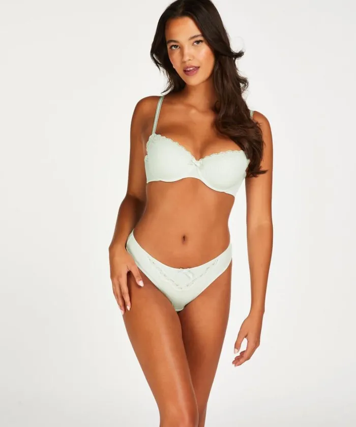 Hunkemller Lola Padded Underwired Bra 8211 Green Green 8211 Women Hunkemller Lola Padded Underwired Bra 8211 Green Green 8211 Women