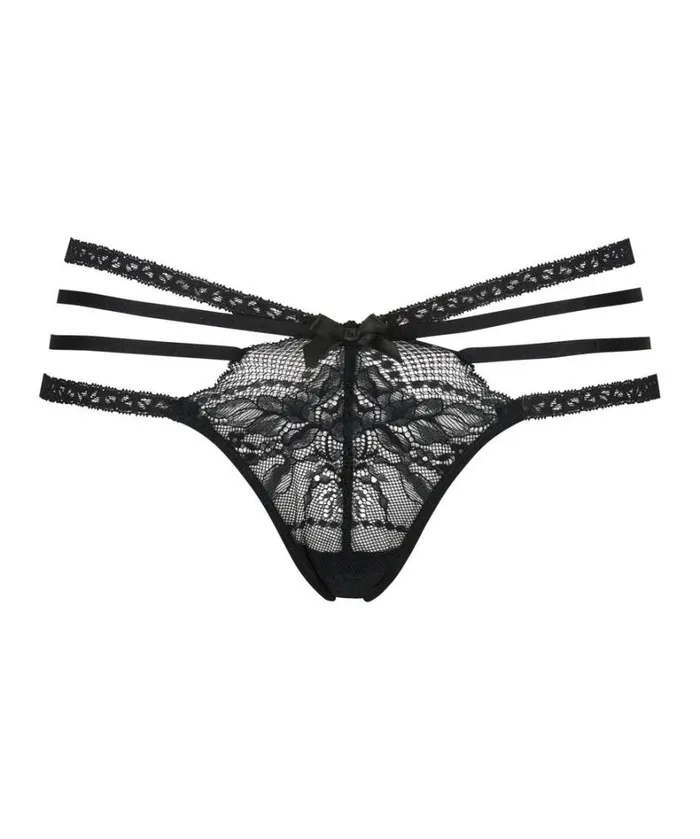 Hunkemller Lorraine Thong 8211 Black Black 8211 Women Hunkemller Lorraine Thong 8211 Black Black 8211 Women