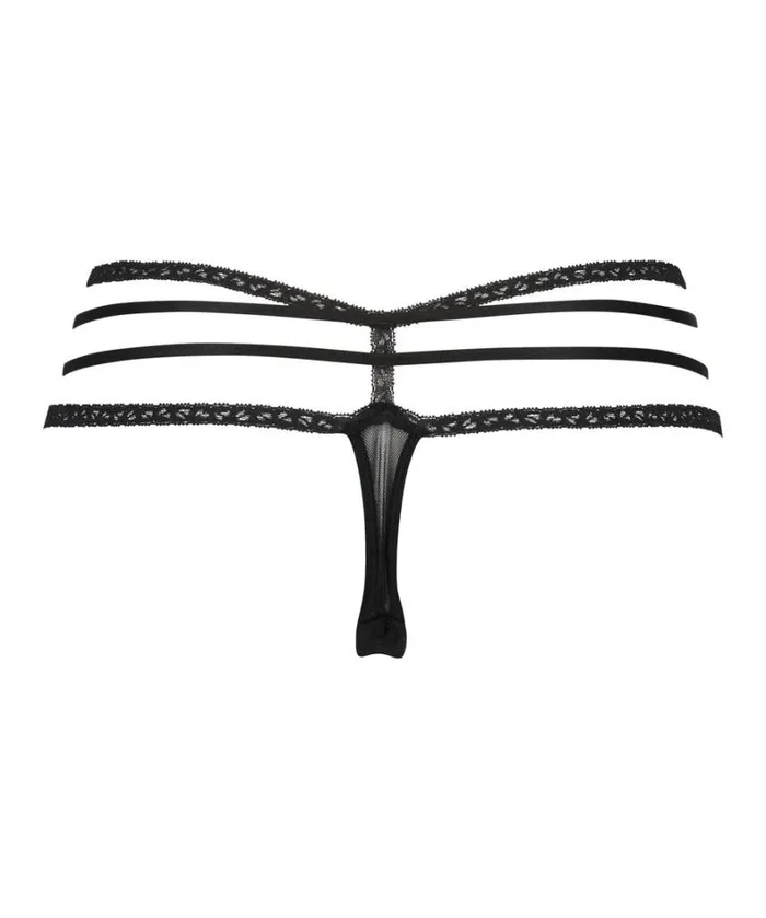 Hunkemller Lorraine Thong 8211 Black Black 8211 Women Hunkemller Lorraine Thong 8211 Black Black 8211 Women