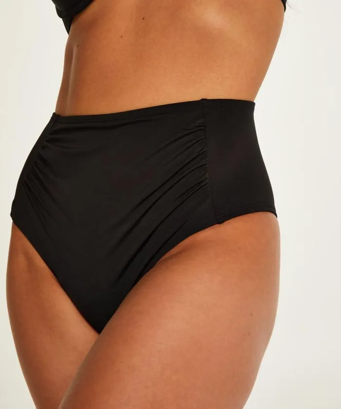 Hunkemller Luxe High Bikini Bottoms 8211 Black Black 8211 Women Hunkemller Luxe High Bikini Bottoms 8211 Black Black 8211 Women