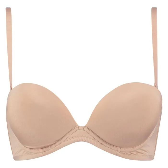 Hunkemller Padded Underwired Strapless Maximizer Bra 8211 Beige Beige 8211 Women Hunkemller Padded Underwired Strapless Maximizer Bra 8211 Beige Beige 8211 Women