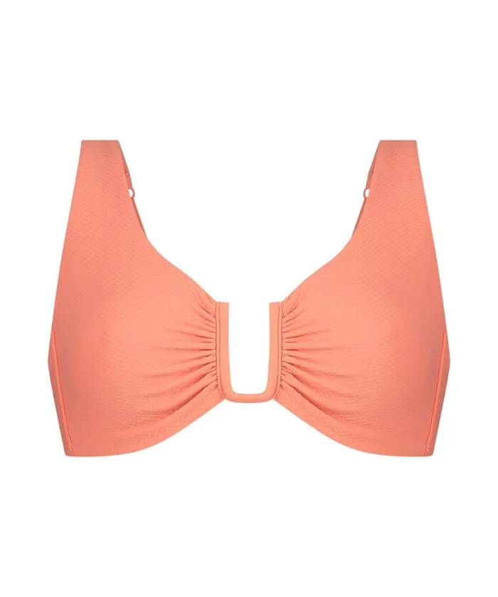 Hunkemller Peachy Bikini Top 8211 Orange Orange 8211 Women Hunkemller Peachy Bikini Top 8211 Orange Orange 8211 Women