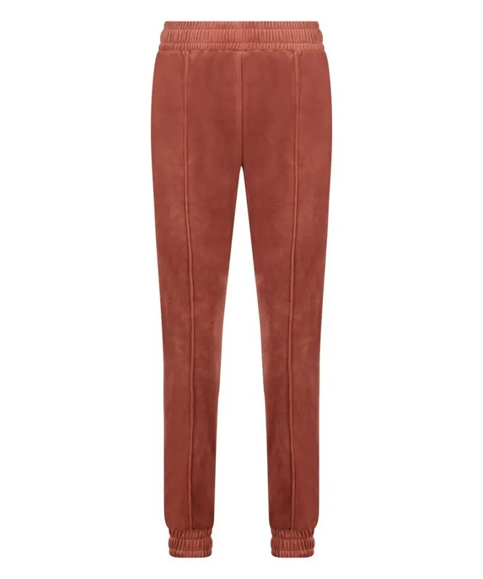 Hunkemller Petite Velours Jogging Bottoms 8211 Brown Brown 8211 Women Hunkemller Petite Velours Jogging Bottoms 8211 Brown Brown 8211 Women