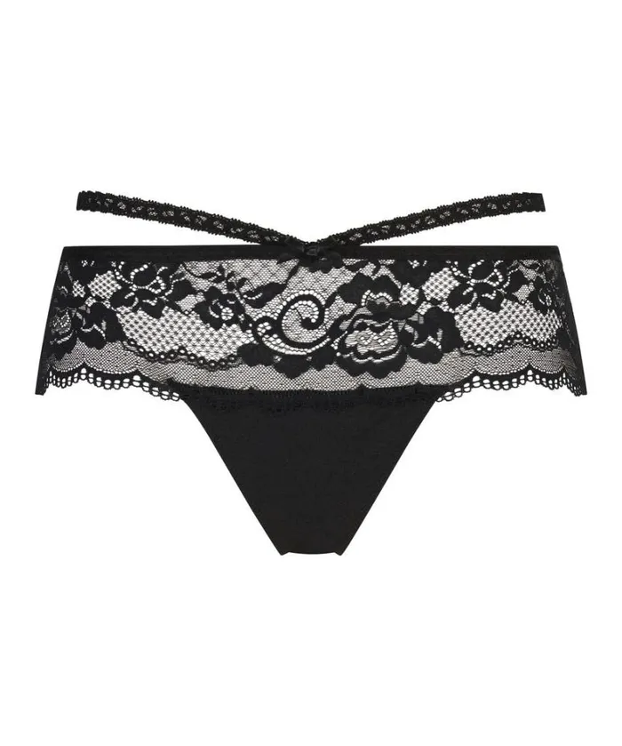 Hunkemller Quinn Thong Boxers 8211 Black Black 8211 Women Hunkemller Quinn Thong Boxers 8211 Black Black 8211 Women