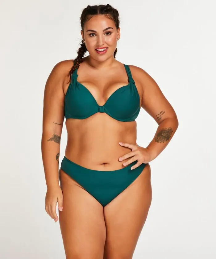 Hunkemller Rio Deluxe Bikini Bottoms 8211 Green Green 8211 Women