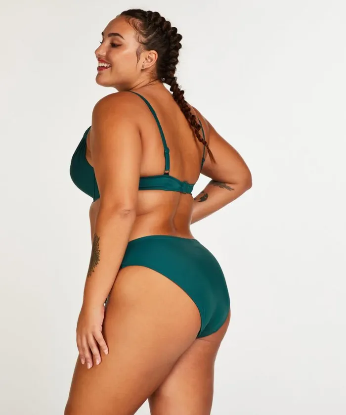 Hunkemller Rio Deluxe Bikini Bottoms 8211 Green Green 8211 Women