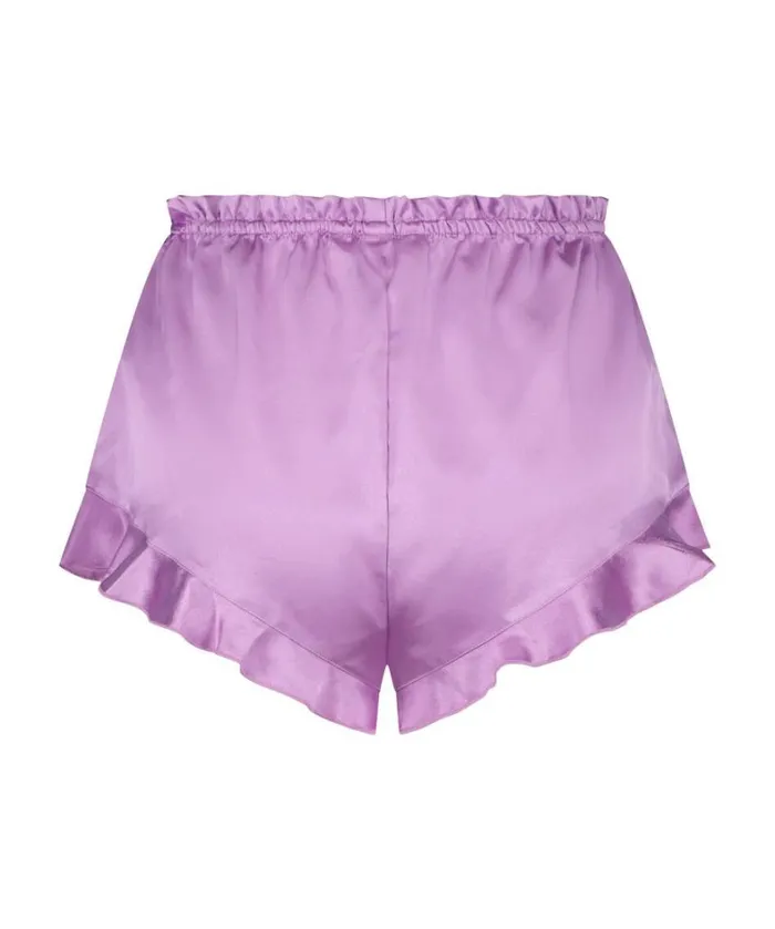 Hunkemller Satin Shorts 8211 Purple Purple 8211 Women Hunkemller Satin Shorts 8211 Purple Purple 8211 Women