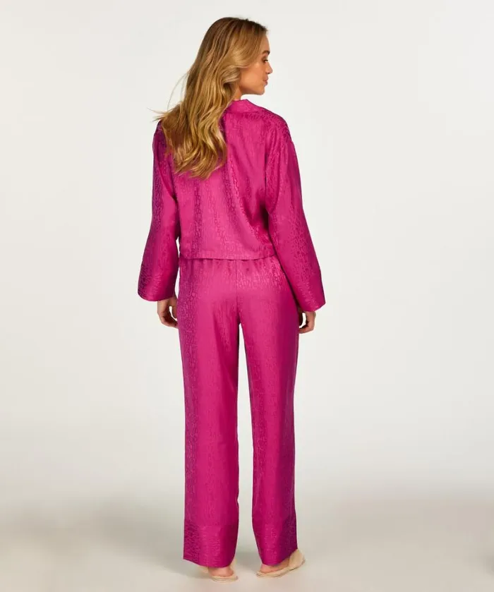 Hunkemller Satin Trousers 8211 Pink Pink 8211 Women