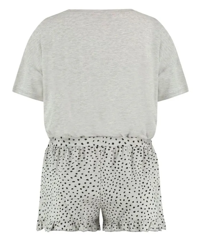 Hunkemller Short Pyjama Set 8211 Gray Gray 8211 Women Hunkemller Short Pyjama Set 8211 Gray Gray 8211 Women