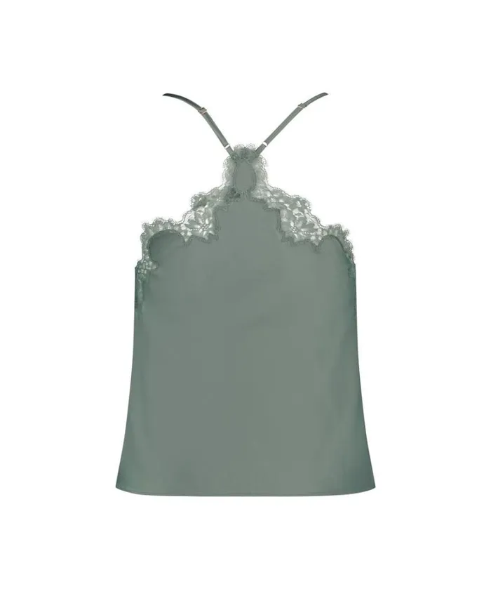 Hunkemller Sophia Lace Cami 8211 Green Green 8211 Women Hunkemller Sophia Lace Cami 8211 Green Green 8211 Women