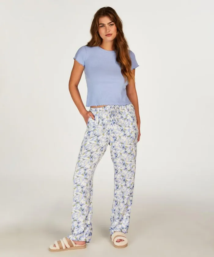 Hunkemller Springbreakers Woven Pyjama Bottoms 8211 White White 8211 Women