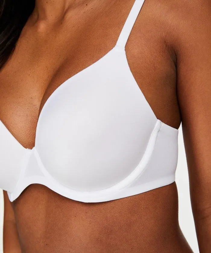 Hunkemller Super Soft Padded Underwired Bra 8211 White White 8211 Women Hunkemller Super Soft Padded Underwired Bra 8211 White White 8211 Women