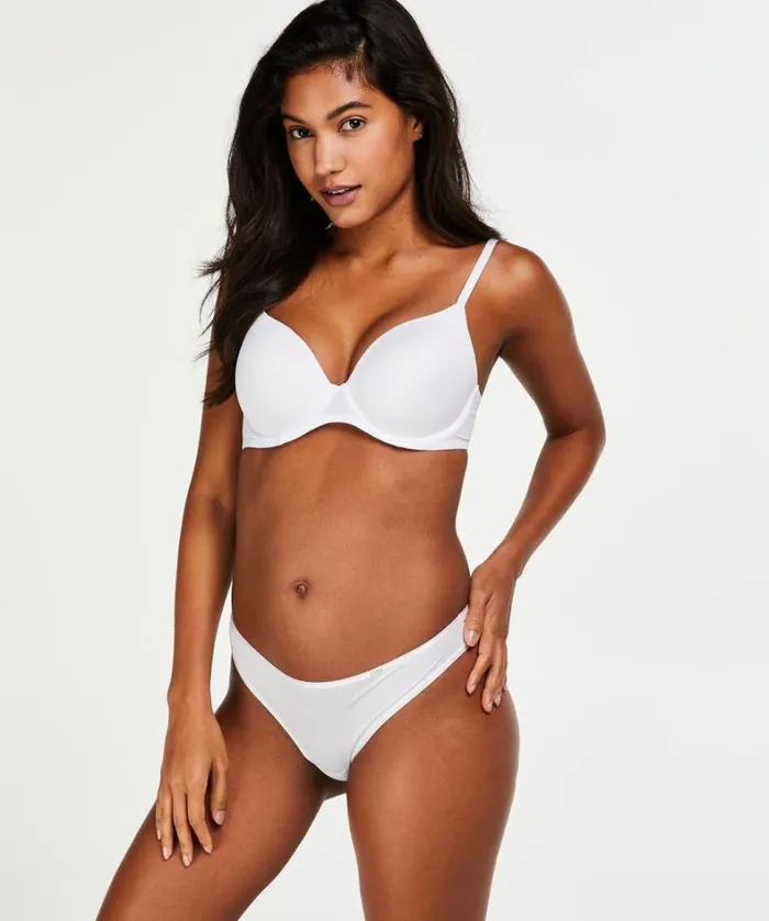 Hunkemller Super Soft Padded Underwired Bra 8211 White White 8211 Women Hunkemller Super Soft Padded Underwired Bra 8211 White White 8211 Women