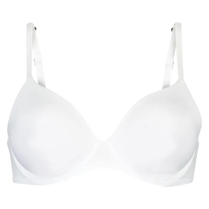 Hunkemller Super Soft Padded Underwired Bra 8211 White White 8211 Women Hunkemller Super Soft Padded Underwired Bra 8211 White White 8211 Women