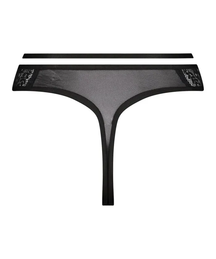 Hunkemller Thong Wera 8211 Black Black 8211 Women