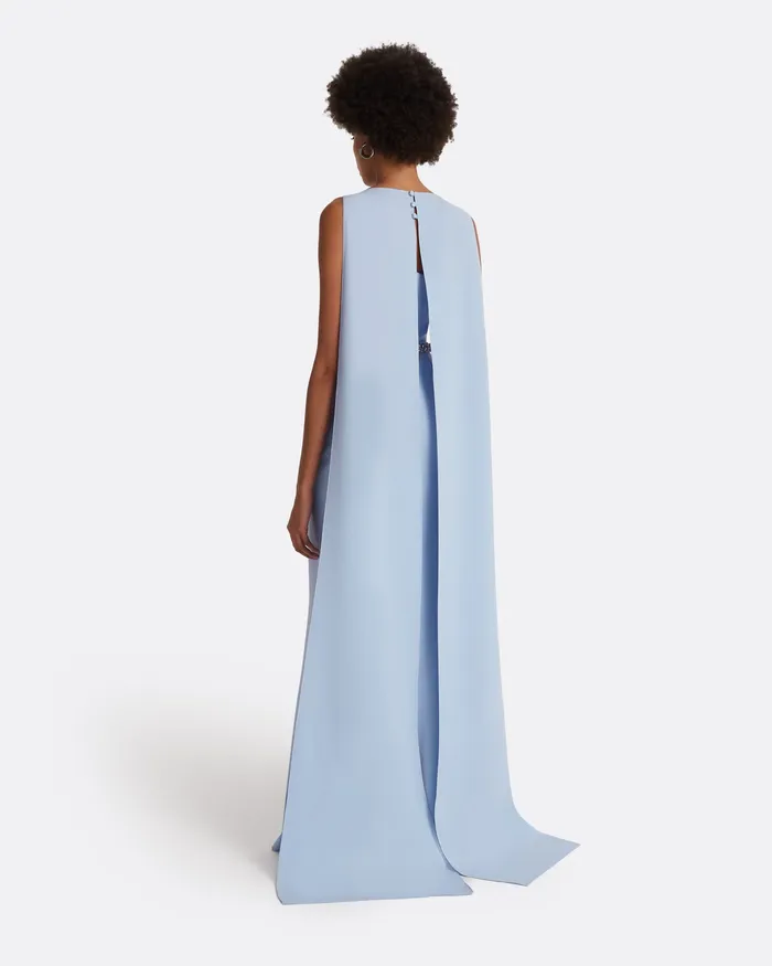Icons Ginevra Soft Sky Long Dress Soft Sky Safiyaa Women