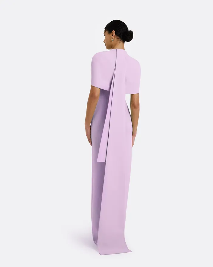 Icons Safiyaa Women Kalika Lavender Long Dress Lavender