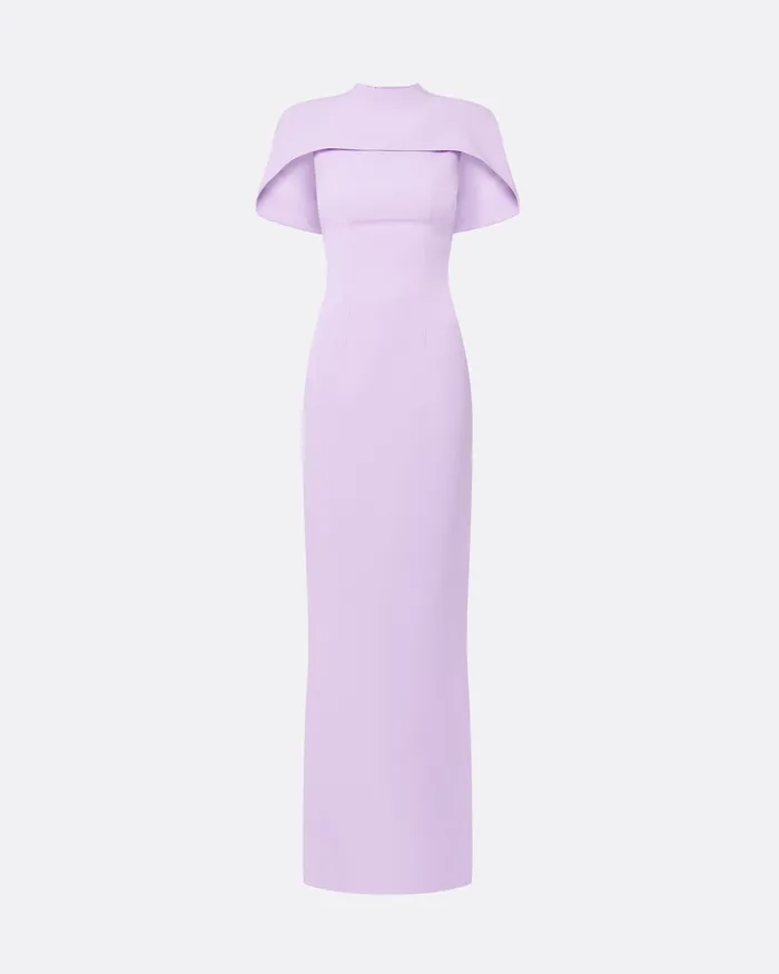 Icons Safiyaa Women Kalika Lavender Long Dress Lavender