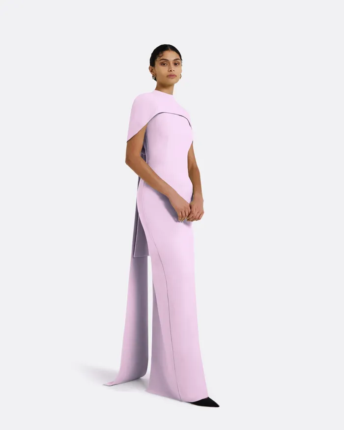 Icons Safiyaa Women Kalika Lavender Long Dress Lavender