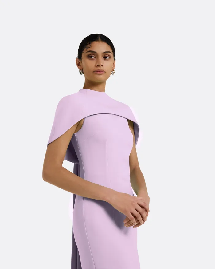 Icons Safiyaa Women Kalika Lavender Long Dress Lavender