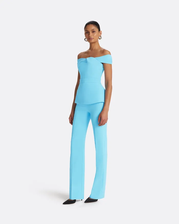 Icons Women Goldie Topaz Trousers Topaz Safiyaa