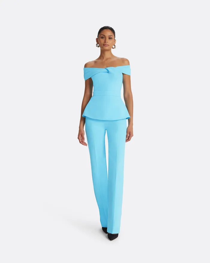 Icons Women Goldie Topaz Trousers Topaz Safiyaa