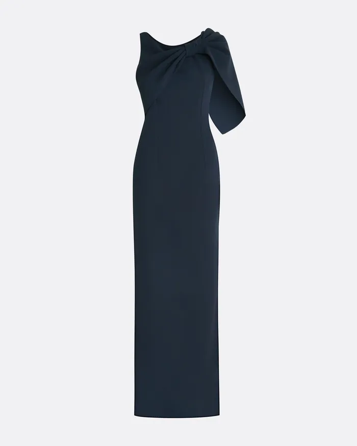 Icons Women Safiyaa Serendipity Midnight Navy Long Dress Midnight Navy