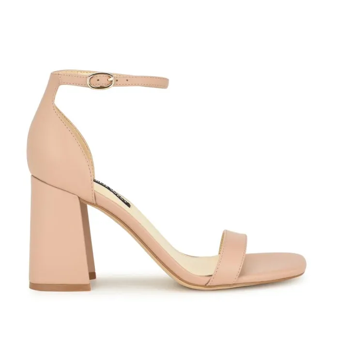 Ilea Ankle Strap Sandals Natural Women Nine West Sandals