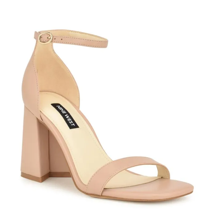 Ilea Ankle Strap Sandals Natural Women Nine West Sandals