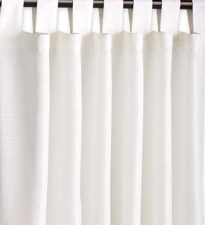 Indoor Living Grasscloth Outdoor Curtain Panel With Tab Top Plow and Hearth Curtain Panels Indoor Living Grasscloth Outdoor Curtain Panel With Tab Top Plow and Hearth Curtain Panels