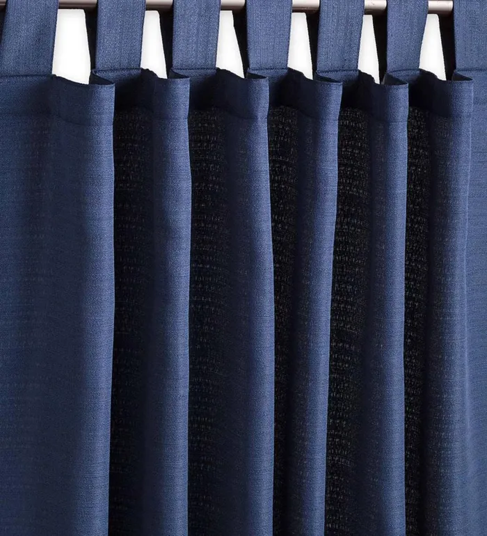 Indoor Living Grasscloth Outdoor Curtain Panel With Tab Top Plow and Hearth Curtain Panels Indoor Living Grasscloth Outdoor Curtain Panel With Tab Top Plow and Hearth Curtain Panels