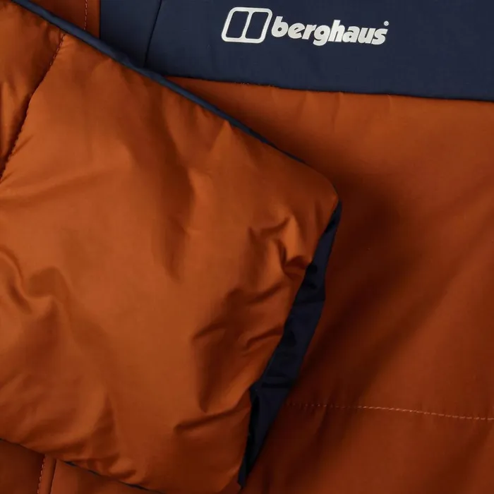 Insulated Men Berghaus Pole 21 Insulated Jacket 8211 Brown Blue Insulated Men Berghaus Pole 21 Insulated Jacket 8211 Brown Blue