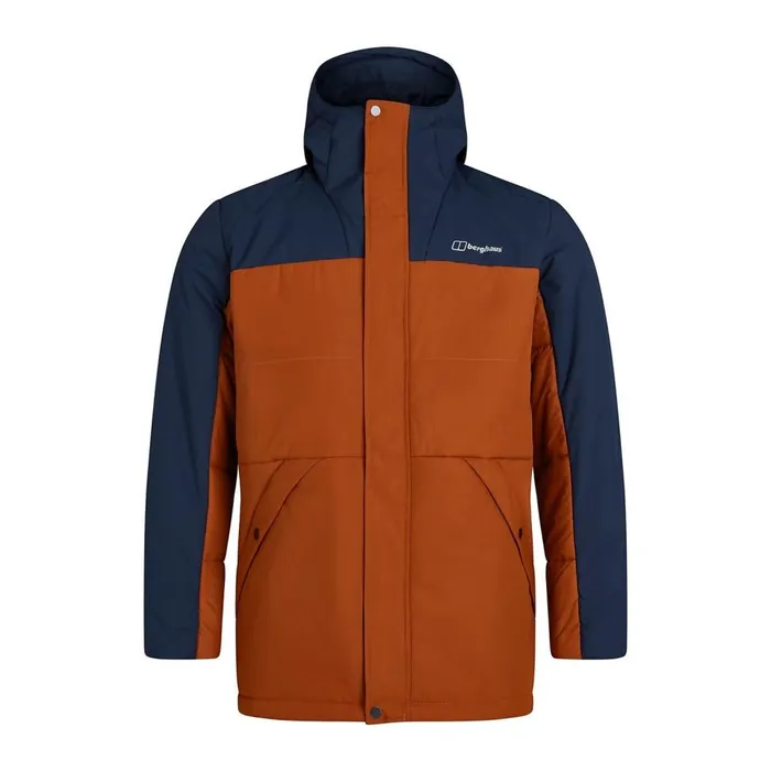 Insulated Men Berghaus Pole 21 Insulated Jacket 8211 Brown Blue Insulated Men Berghaus Pole 21 Insulated Jacket 8211 Brown Blue