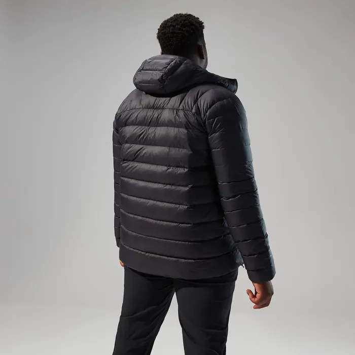Insulated Men Berghaus Silksworth Hooded Down Insulated Jacket 8211 Black