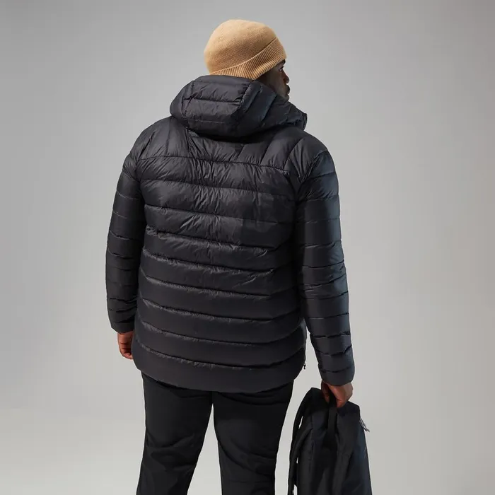 Insulated Men Berghaus Silksworth Hooded Down Insulated Jacket 8211 Black