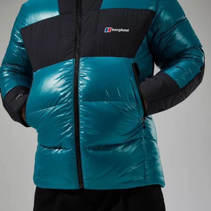 Insulated Men Berghaus URB Arkos Reflect Down Insulated Jacket 8211 Turquoise 8211 Black